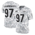 C.Bengals #97 Dexter Lawrence II Player Arctic Camo Salute to Service Limited Gdoa Stitched Jerseys