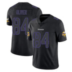M.Vikings #84 Josh Oliver Player Black Impact LImited Home Game Gdoa Stitched Jerseys