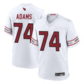A.Cardinals #74 Isaiah Adams Player White Home Game Gdoa Stitched Jerseys