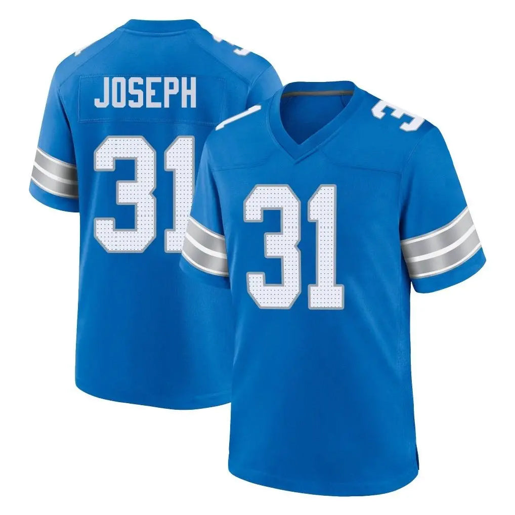 D.Lions #31 Kerby Joseph Player Blue Alternate Home Game Gdoa Stitched Jerseys
