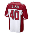 A.Cardinals #40 Pat Tillman Player White Home Game Gdoa Stitched Jerseys