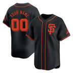 Custom SF.Giants Black 2026 Limited Home Game Any Name & Number Gdoa Stitched Jerseys