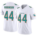 M.Dolphins #44 Chop Robinson Player White Limited Vapor F.U.S.E. Home Game Gdoa Stitched Jerseys