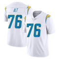 LA.Chargers #76 Joe Alt Player White Limited Vapor Untouchable Home Game Gdoa Stitched Jerseys