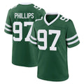 NY.Jets #97 Harrison Phillips Player Green Legacy Home Game Gdoa Stitched Jerseys