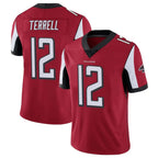 A.Falcons #12 Avieon Terrell Player Red Color Vapor Untouchable Limited Home Game Gdoa Stitched Jerseys
