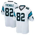 C.Panthers #82 Tommy Tremble Player White Game Gdoa Stitched Jerseys