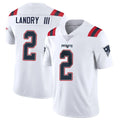 NE.Patriots #2 Harold Landry III Player White Vapor Untouchable Home Game Gdoa Stitched Jerseys