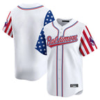 B.Orioles ## Orioles Blank Player White Independence Day Vapor Premier Limited Home Game Gdoa Stitched Jerseys
