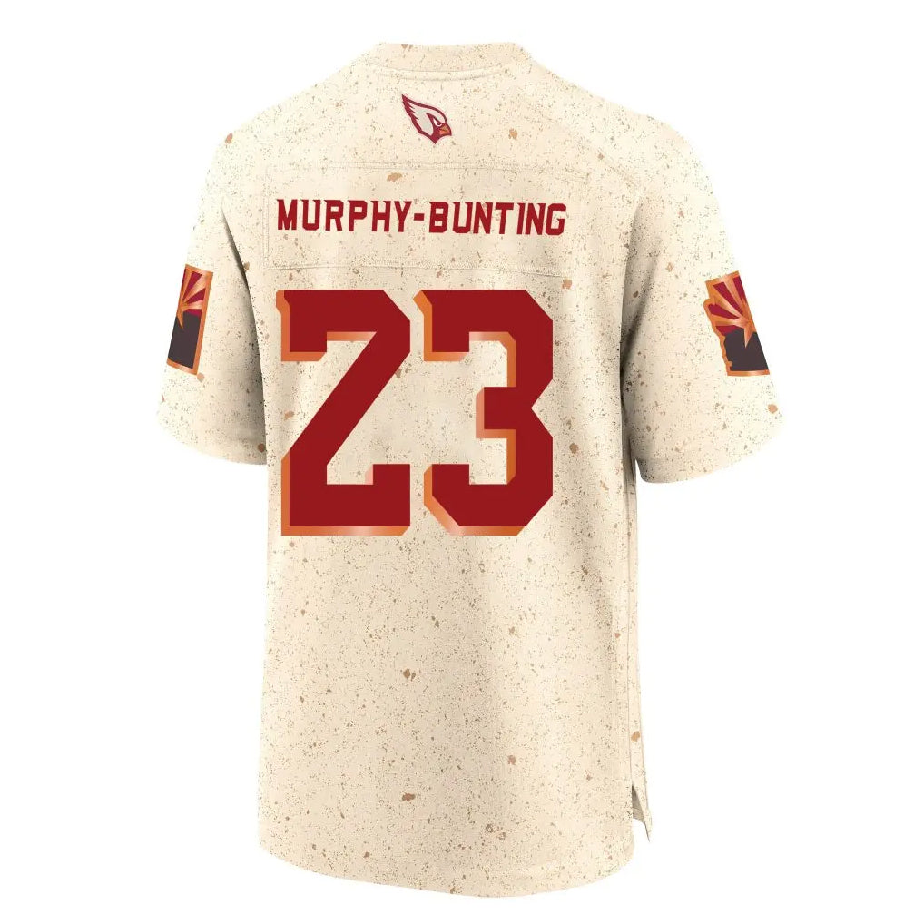 A.Cardinals #23 Sean Murphy-Bunting Player Cream Rivalries Collection Game Gdoa Stitched Jerseys