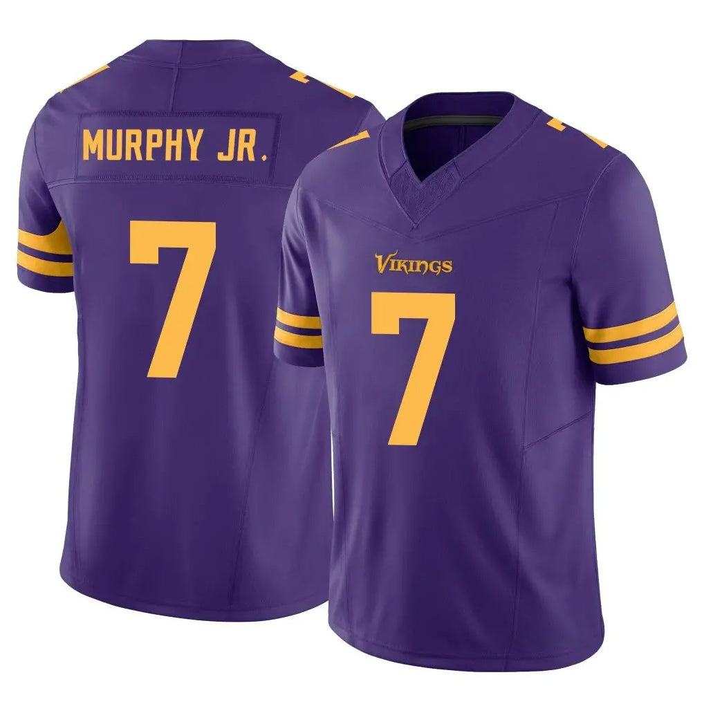 M.Vikings #7 Byron Murphy Jr. Player Purple Limited Alternate Vapor F.U.S.E. Home Game Gdoa Stitched Jerseys