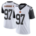 C.Bengals #97 Dexter Lawrence II Player White Color Rush Vapor Untouchable Limted Home Game Gdoa Stitched Jerseys