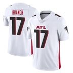 A.Falcons #17 Zachariah Branch Player White Vapor Untouchable Limited Home Game Gdoa Stitched Jerseys