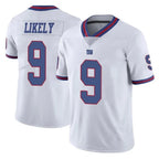NY.Giants #9 Lsaiah Likely Player White Color Rush Home Game Gdoa Stitched Jerseys