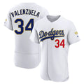 LA.Dodgers #34 Fernando Valenzuela Player Gold White 2026 Collection Stadium Limited Elite Fdoa Stitched Jerseys