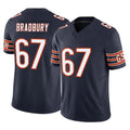 C.Bears #67 Garrett Bradbury Player Navy Vapor F.U.S.E. Limited Home Game Gdoa Stitched Jerseys