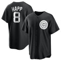 C.Cubs #8 Ian Happ Player Black Game Gdoa Stitched Jerseys