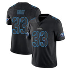T.Titans #33 Cedric Gray Player Black Impact Limited Home Game Gdoa Stitched Jerseys