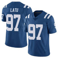 IN.Colts #97 Laiatu Latu Player Royal Limited Vapor Untouchable Home Game Gdoa Stitched Jerseys