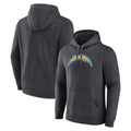 LA.Chargers ## Chargers Blank Player Gray Pullover Hoodies Home Game Gdoa Stitched Jerseys