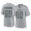 P.Eagles #69 Landon Dickerson Player Gray Atmosphere Fashion Home Game Gdoa Stitched Jerseys