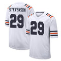 C.Bears #29 Tyrique Stevenson Player White Classic Home Game Gdoa Stitched Jerseys