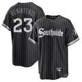 C.White Sox #23 Andrew Benintendi Player Black City Connect Home Game Gdoa Stitched Jerseys