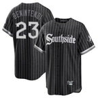 C.White Sox #23 Andrew Benintendi Player Black City Connect Home Game Gdoa Stitched Jerseys