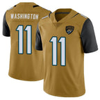 J.Jaguars #11 Parker Washington Player Gold Vapor Limited Home Game Gdoa Stitched Jerseys