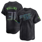 T.Bay Rays #31 Cedric Mullins Player Black City Connect Home Limited Fdoa Stitched Jerseys