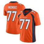 D.Broncos #77 Quinn Meinerz Player Orange Color Vapor Untouchable Limited Game Gdoa Stitched Jerseys
