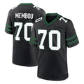 NY.Jets #70 Armand Membou Player Black Legacy Home Game Gdoa Stitched Jerseys