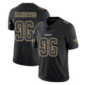 NO.Saints #96 Carl Granderson Player Black Impact Limited Home Game Gdoa Stitched Jerseys