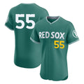 B.Red Sox #55 Ranger Su¨¢rez Player Green City Connect Limited Elite Home Game Gdoa Stitched Jerseys