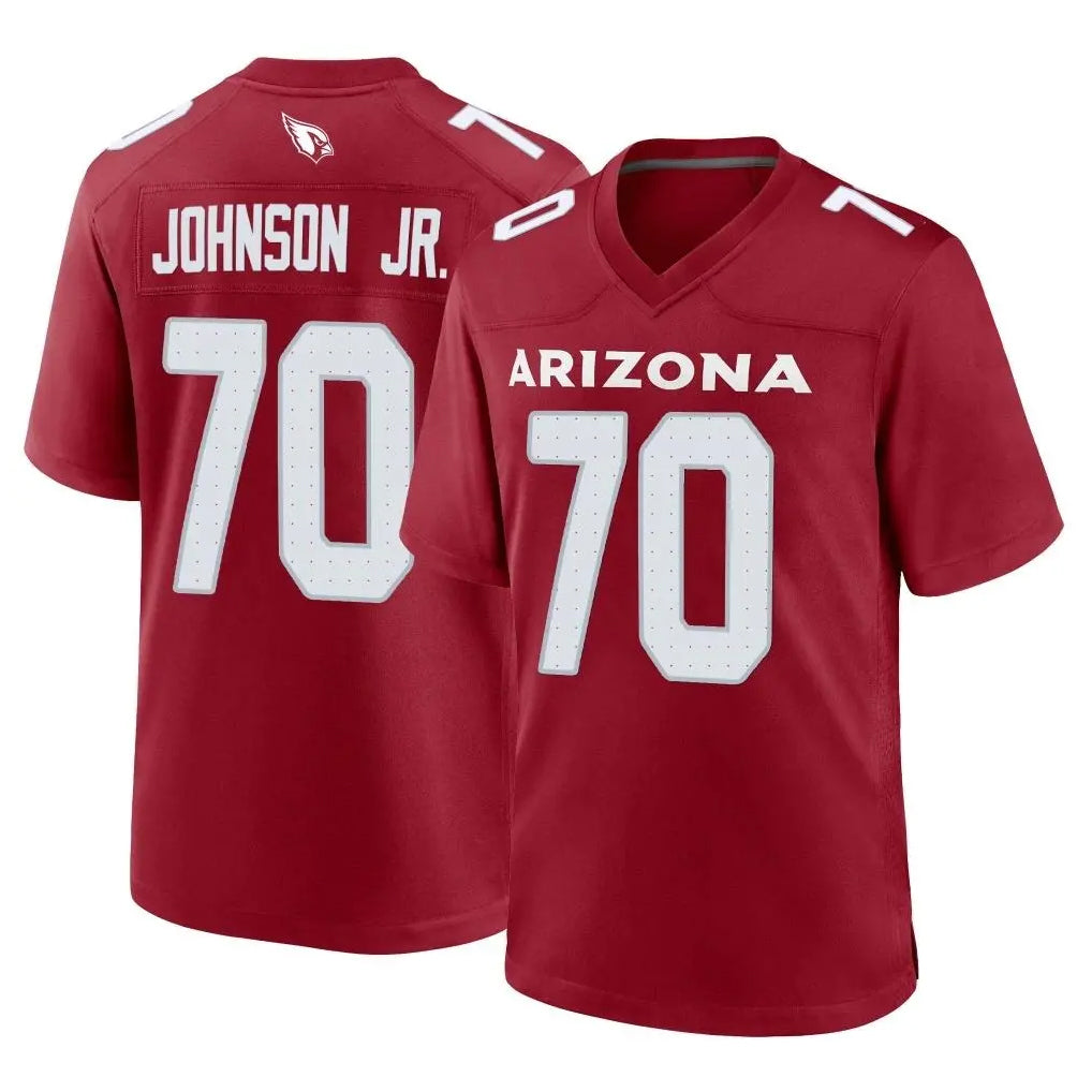 A.Cardinals #70 Paris Johnson Jr. Player Cardinal Limited Home Game Gdoa Stitched Jerseys
