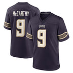 MN.Vikings #9 J.J. McCarthy Player Purple 2026 Rivalries Collection Home Game Gdoa Stitched Jerseys