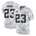 M.Vikings #23 James Pierre Player Arctic Camo Salute To Service Limited Game Gdoa Stitched Jerseys