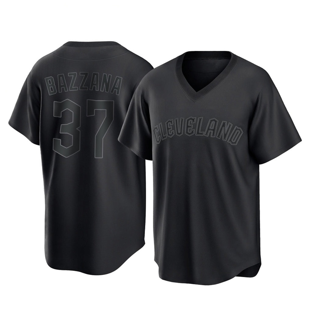 C.Guardians #37 Travis Bazzana Player Black T-shirt Home Game Gdoa Stitched Jerseys
