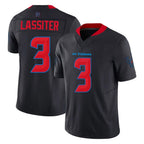 H.Texans #3 Kamari Lassiter Player Navy Limited 2nd Alternate Vapor F.U.S.E. Home Game Gdoa Stitched Jerseys