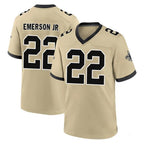 NO.Saints #22 Martin Emerson Jr. Player Gold Home Game Gdoa Stitched Jerseys