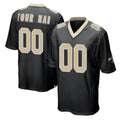 Custom NO.Saints Black Home Game Any Name & Numbers Gdoa Stitched Jerseys