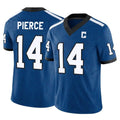 IN.Colts #14 Alec Pierce Player Royal Limited Indiana Nights Alternate Vapor F.U.S.E. Home Game Gdoa Stitched Jerseys