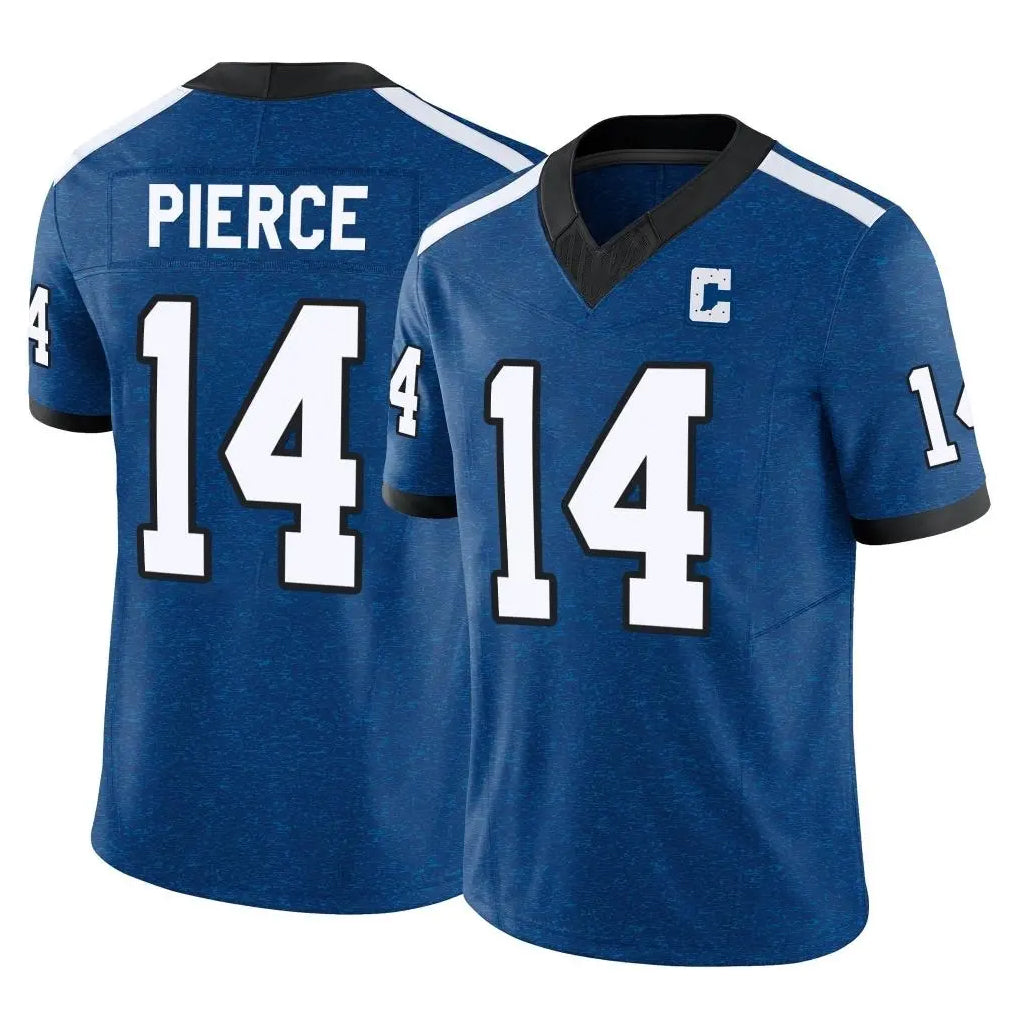 IN.Colts #14 Alec Pierce Player Royal Limited Indiana Nights Alternate Vapor F.U.S.E. Home Game Gdoa Stitched Jerseys