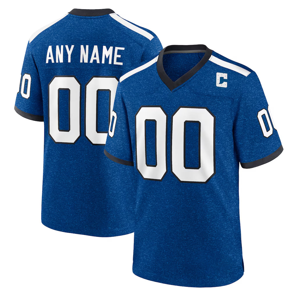 Custom IN.Colts Royal Alternate Indiana Nights Home Game Any Name & Numbers Gdoa Stitched Jerseys