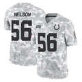 IN.Colts #56 Quenton Nelson Player Arctic Camo Salute To Service Limited Game Gdoa Stitched Jerseys