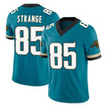 J.Jaguars #85 Brenton Strange Player Teal Prowler Throwback Vapor F.U.S.E. Limited Home Game Gdoa Stitched Jerseys