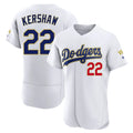 LA.Dodgers #22 Clayton Kershaw Player Gold White 2026 Collection Stadium Limited Elite Fdoa Stitched Jerseys