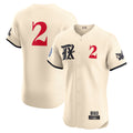 T.Rangers #2 Marcus Semien Player Cream City Connect Elite Limited Fdoa Stitched Jerseys