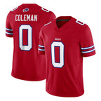 B.Bills #0 Keon Coleman Player Red Vapor F.U.S.E. Jersey Limited Home Game Gdoa Stitched Jerseys