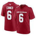 A.Cardinals #6 James Conner Player Cardinal Limited Home Game Gdoa Stitched Jerseys